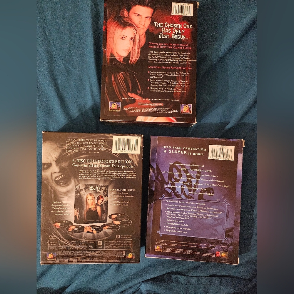 Buffy the Vampire Slayer DVD Collection Seasons 1,2, And 4 - Picture 2 of 5